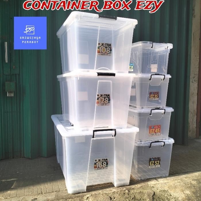 (Allthebest) CONTAINER BOX EZY CLEAR BOX PLASTIK EZY X-TRA