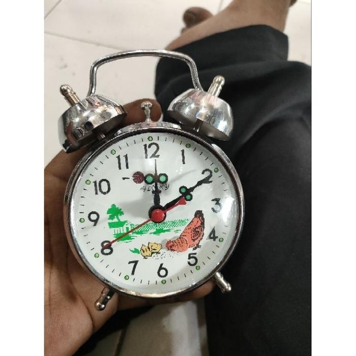 Jam Weker Antik Otomatis Jadul