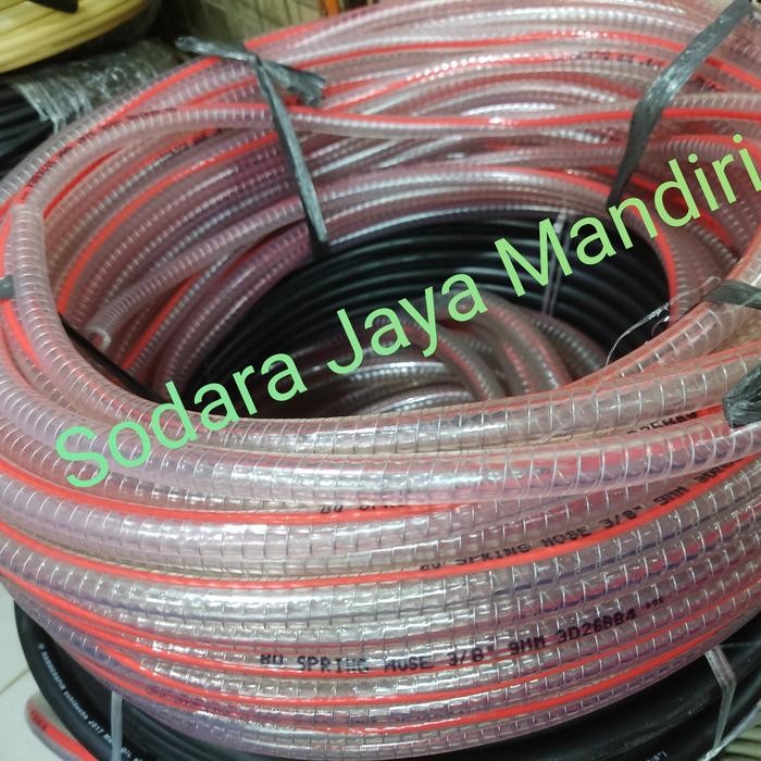 Selang kawat / Selang spring / Selang Pertamini Ukuran