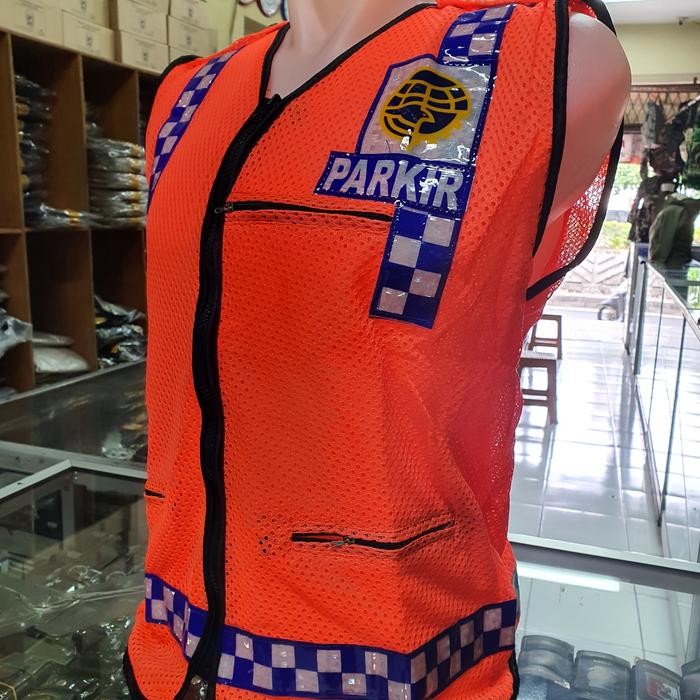 Rompi Jaring Tukang Parkir Rompi jaring Parkir Orange Rompi Parkir jaring