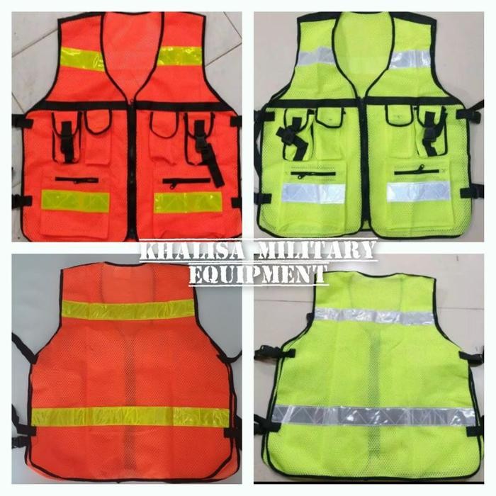 Rompi proyek safety Rompi tambang rompi kantung