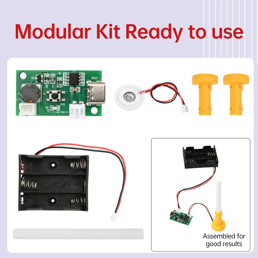 BEST SELLER Mini Humidifier DIY Kit Dual Power Single-head Atomizer Module DC 4.5-5V Type-C Interfac