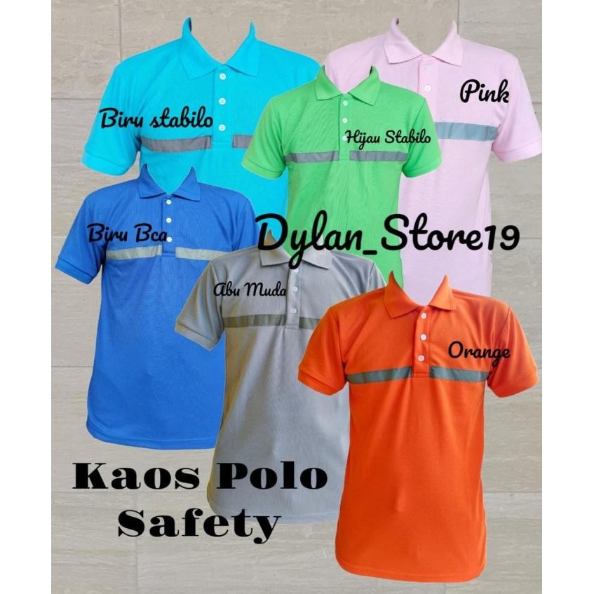 KAOS LAPANGAN SAFETY PROYEK SCOTLHT LENGAN PENDEK