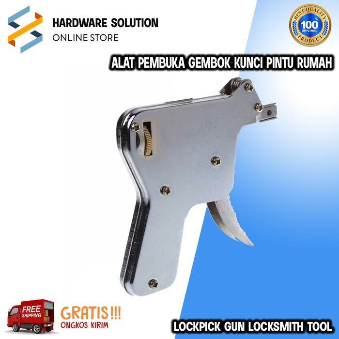 Alat Pembuka Gembok Kunci Pintu Rumah Lockpick Gun Locksmith Tool