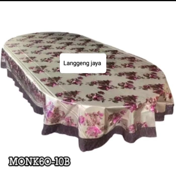 fiwa Taplak meja makan oval/Taplak meja makan waterproof 6 kursi oval