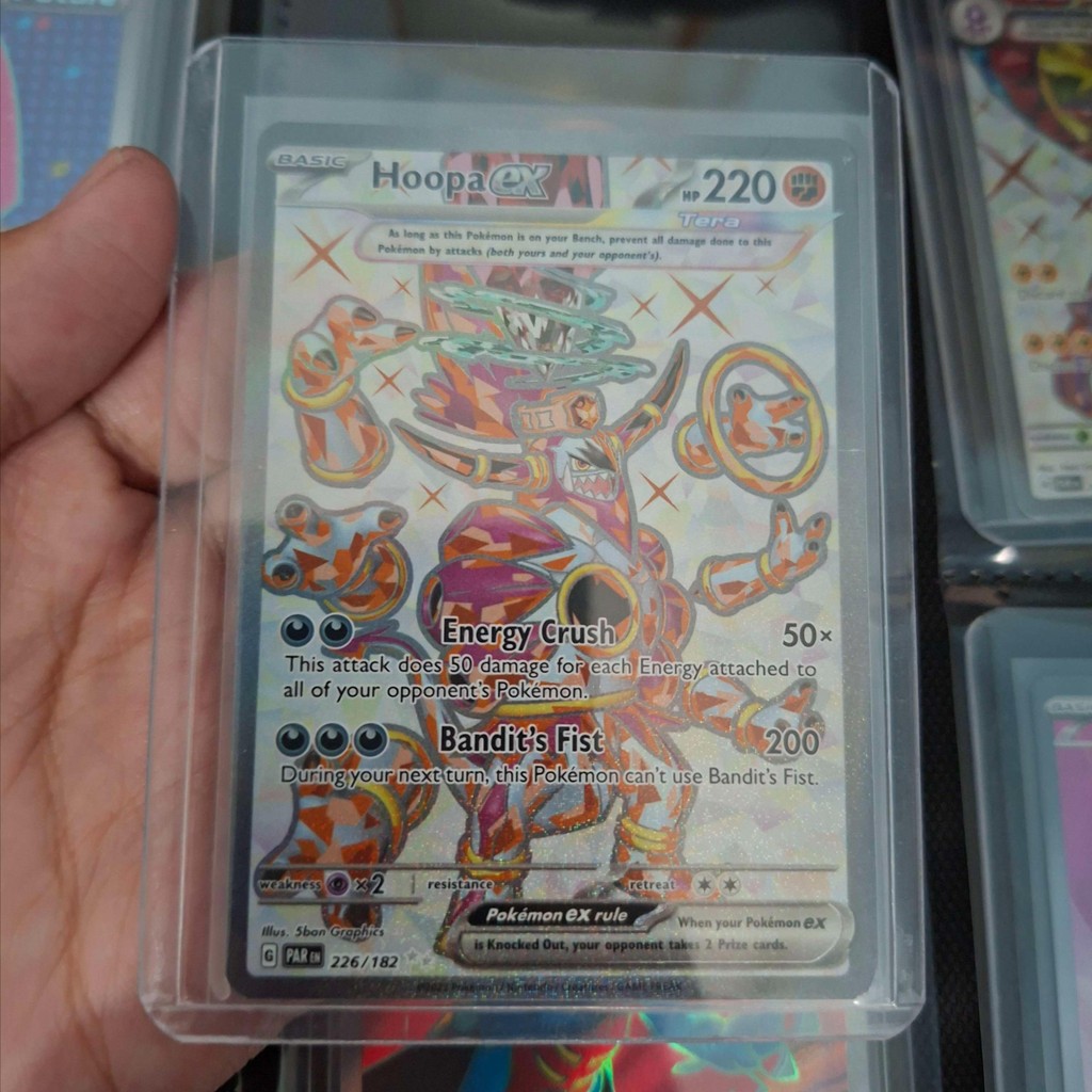 Hoopa Ex Super Rare SR Paradox Rift English 226/182  Pokemon TCG English / Inggris