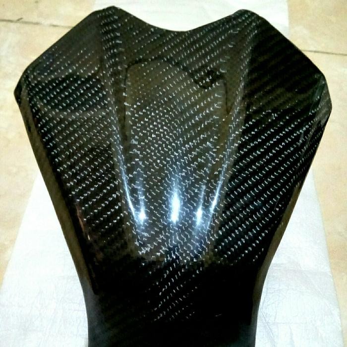 PREMIUM COVER TANGKI CARBON KEVLAR ASLI YAMAHA XABRE/MSLAZ