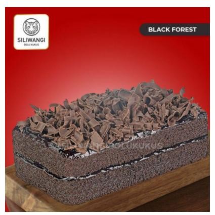 PREMIUM OLEH OLEH SEMARANG , BOLU KUKUS SILIWANGI RASA BLACK FOREST