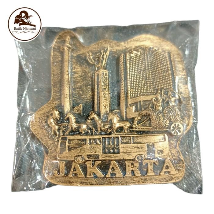 (Expert) magnet Jakarta Souvenir magnet kulkas Jakarta
