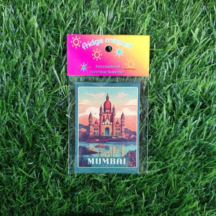 (Expert) magnet tempelan kulkas India Souvenir hadiah oleh oleh India