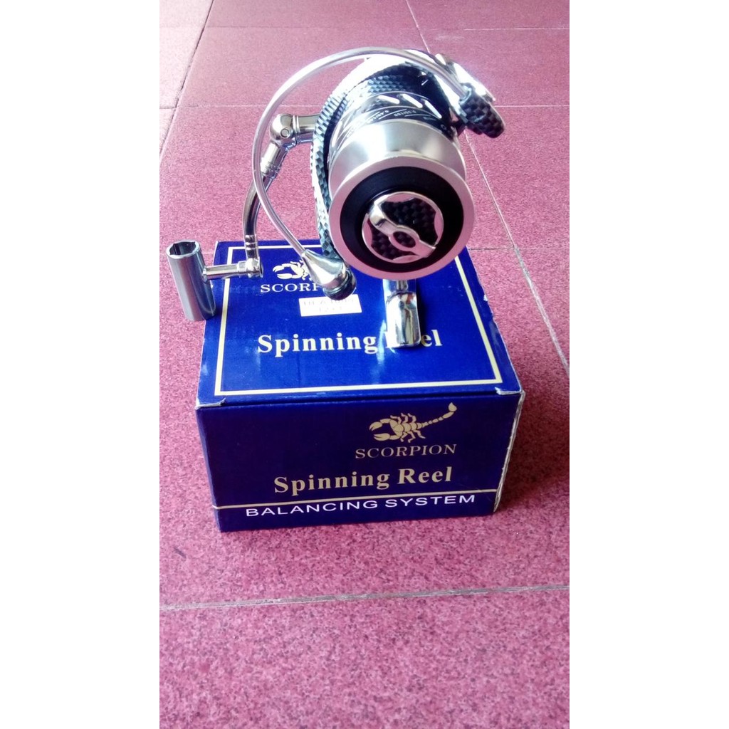 Reel Pancing Scorpion Hla 4000 12+1 Bb Body Full Metal