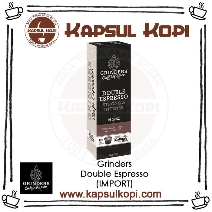 

MARI MILIKI- KAPSUL KOPI GRINDERS DOUBLE ESPRESSO CBTL CAFFITALY CAPSULE COMPATIBLE