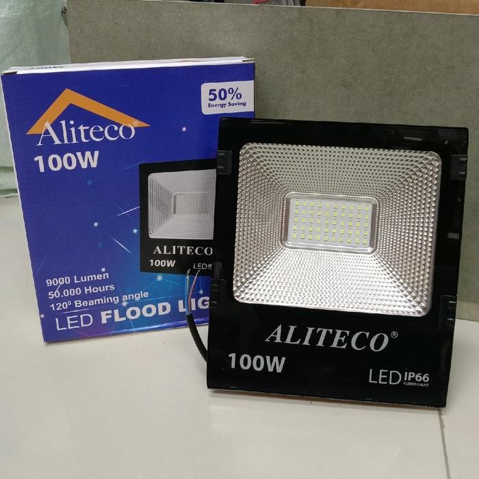 KAP LAMPU SOROT LED 100W 100WATT / LAMPU SOROT LED 100WATT ALITECO
