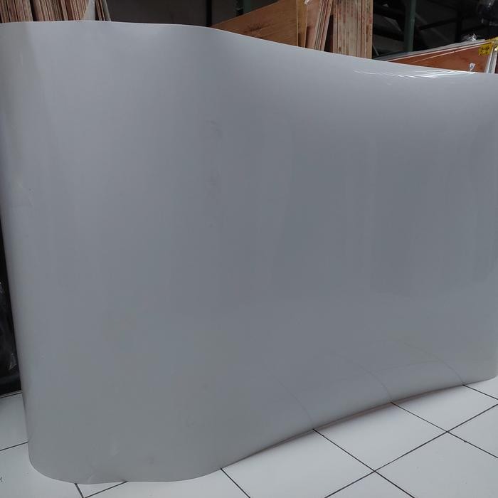 FIBER PAGAR POLOS PUTIH SUSU SUPER TEBAL PER METER