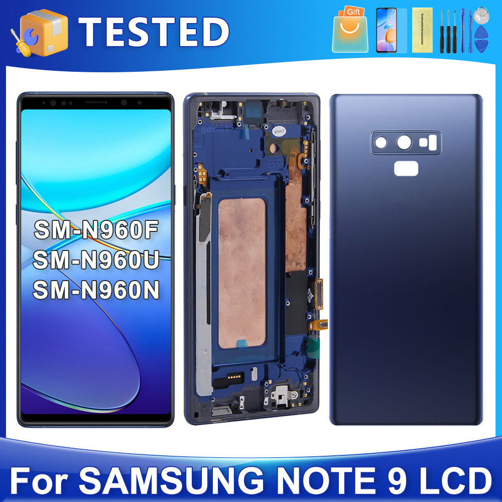 Note 9 For Samsung Tested For Note9 N960 N960F N960U N960W Lcd Display Touch Screen Digitizer