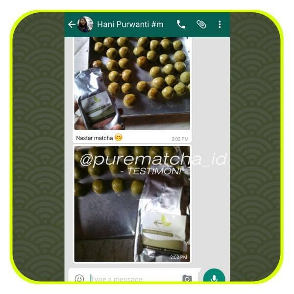 

Pure Matcha Powder 50Gr Pouch Reguler Bubuk Matcha Murni Tanpa Campuran Green Tea Teh Hijau Premium