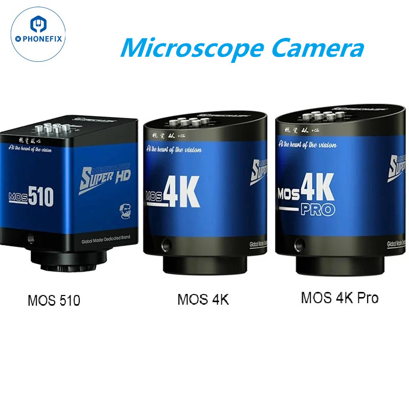 Mechanic Mos4K Pro Industrial Microscope Camera Hd 4K Video Trinocular Microscope Camera For