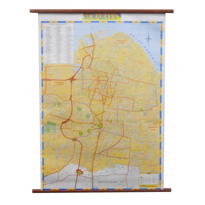 

Peta Kota Surabaya (Bingkai)