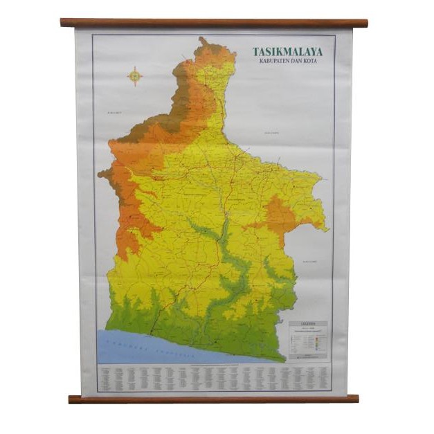 

Peta Kabupaten dan Kota Tasikmalaya (Bingkai)