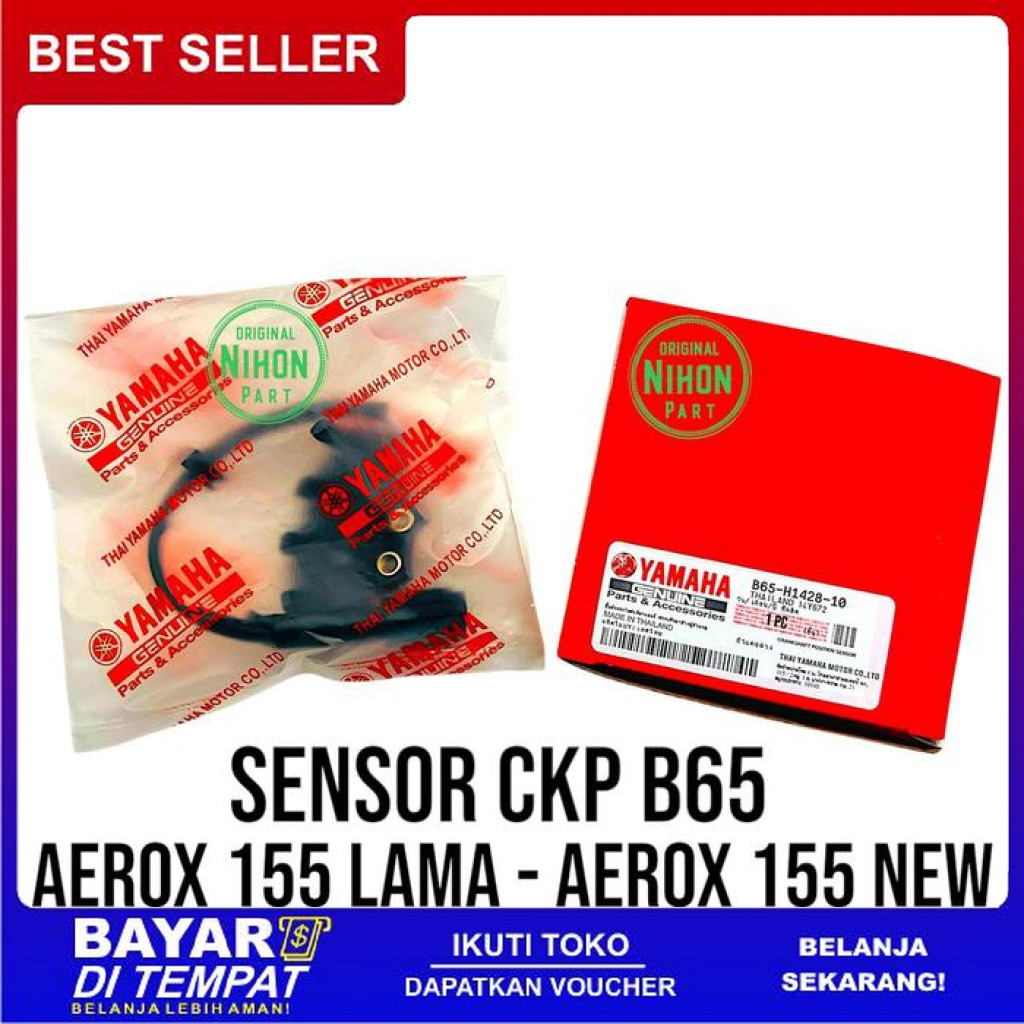 FREE ONGKIR SENSOR CKP AEROX 155 OLD / AEROX 155 NEW / NMAX 155 OLD / NMAX 155 NEW / LEXI B65