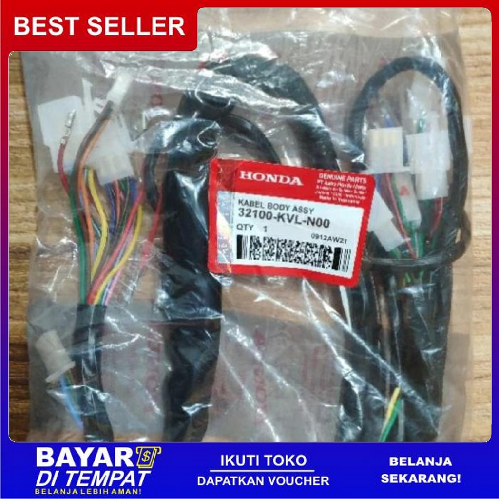 FREE ONGKIR WIRE HARDNES KABEL BODY HONDA SUPRA X 125 BATMAN KARBU 2007 SAMPAI 2013 32100 KVL N00