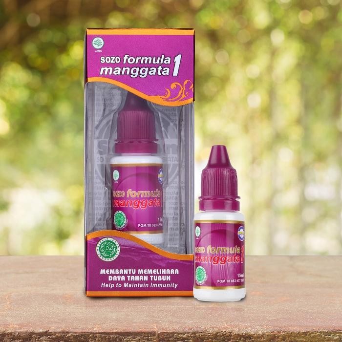 TOP" JAMU TETES SOMAN 1 ( SOZO FORMULA MANGGATA 1) ORIGINAL 100%, SERTIFIKASI HALAL MUI DAN BPOM