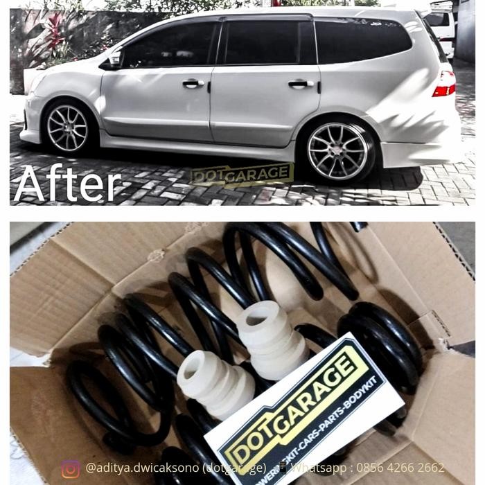 Loweringkit Per Custom Empuk + Stoper Grand Livina (Not Tein Eibach)