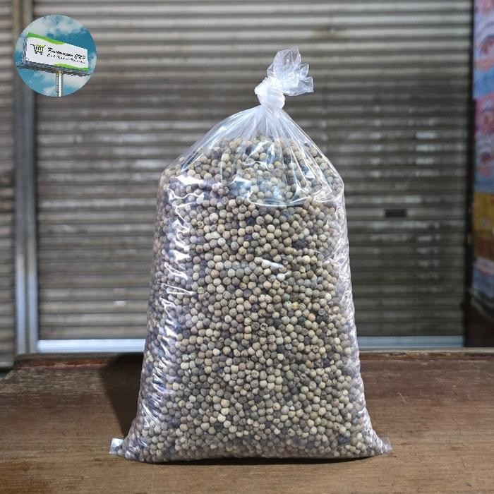

Lada Putih Merica Bulat Utuh Kemasan 1kg