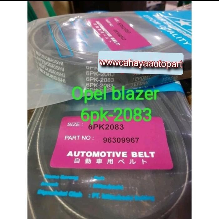 Fan Van V Belt Tali Kipas 6Pk-2083 Opel Blazer 6Pk2083 96309967