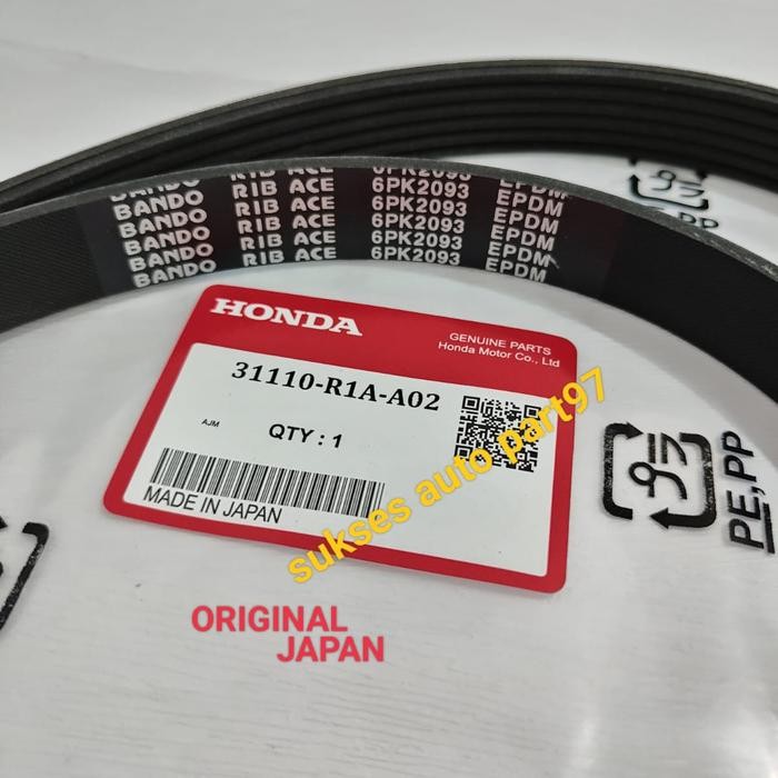 Fanbelt Fan Belt Honda Civic Fb 2013-2016 Original