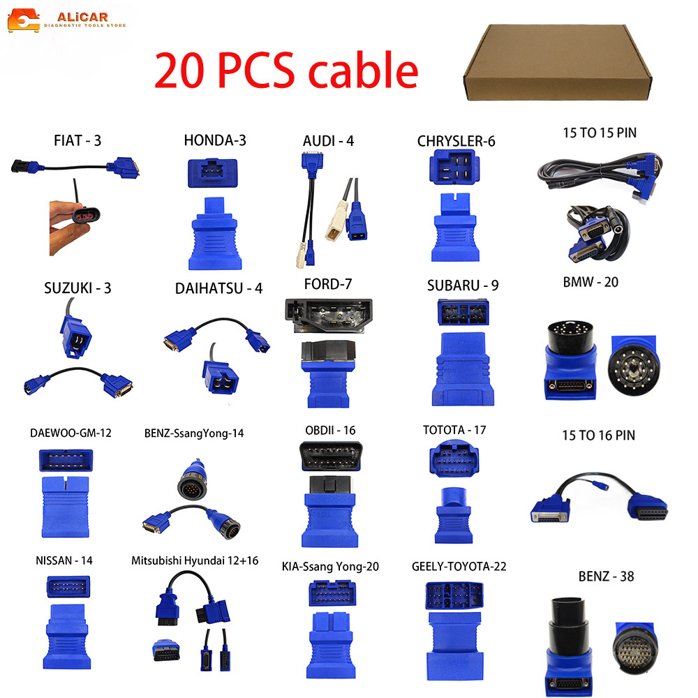 For LAUNCH X431 V/V+ /IV Master/DIAGUN III/PAD II Diagnostic Cable Obd Connector Car Repair Tool Aut