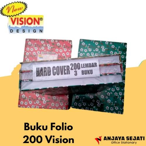 

Buku Folio 200 Vision Buku Hard Cover Buku Akutansi Perpack