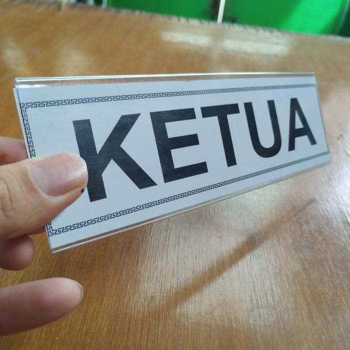 

Papan Nama Pintu / Papan Nama Didinding / Sign Nama Ruangan / Room Sign / Papan Ruang Meeting /