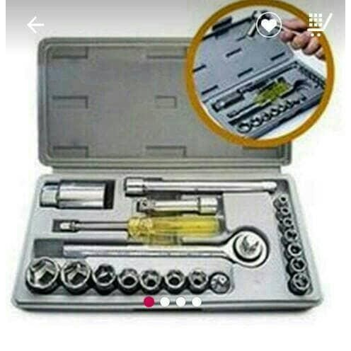 Kunci sok socket set wrench motor Kunci Sok 21Pics / Kunci Sock Set