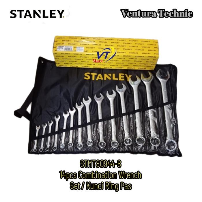 Kunci Ring Pas Set Stanley 14pcs 87-038-3 Ukr 8 - 32mm