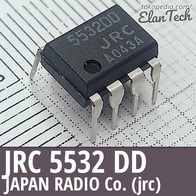 (Expert) JRC5532DD / NJM5532DD NJM JRC 5532 DD Ori Original Asli Elantech