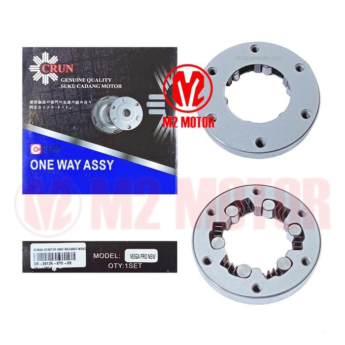 BEST SELLER ONE WAY ASSY MEGAPRO MONO SET RUMAH STARTER CRUN