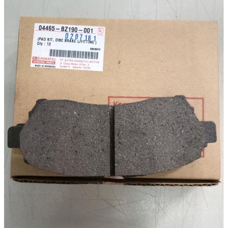 Rea Brakepad / kampas rem depan xenia avanza terios rush 04465-BZ190-001