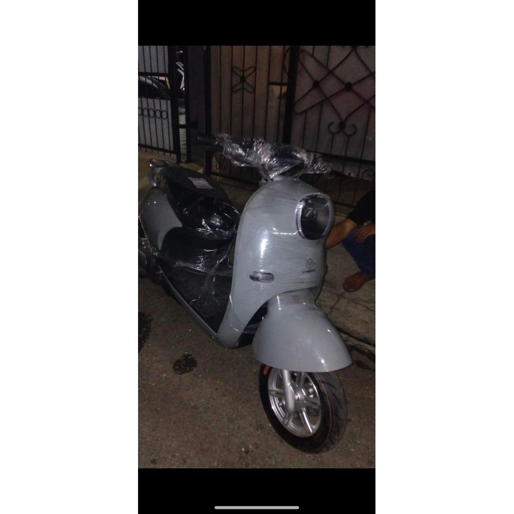 SEPEDA MOTOR LISTRIK UWINFLY GOLDEN TURTLE RED REMOTE ALARM LED KREDIT