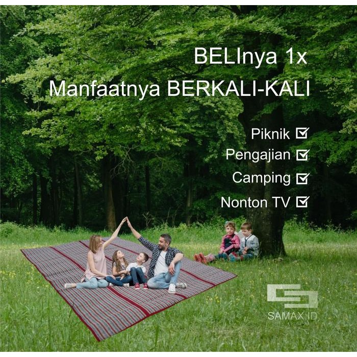 TIKAR LIPAT MENDONG UKURAN JUMBO 2X3 Meter