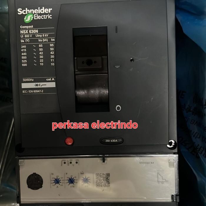 Grosir Mccb Schneider Nsx630N 50Ka 3P 630A Lv432893 Original