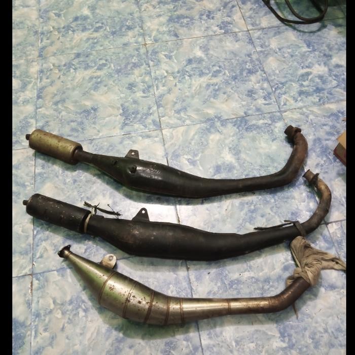 knalpot satria 2 tak/perut knalpot stainless