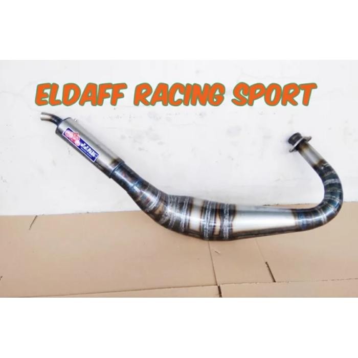 Knalpot RX King telo kobra cobra YY PANG bahan plat galvanis kualitas