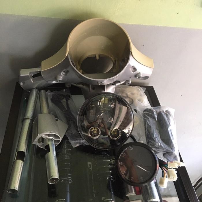 Stang Kepala Vespa New Px Taiwan Daymaker Spido Digital