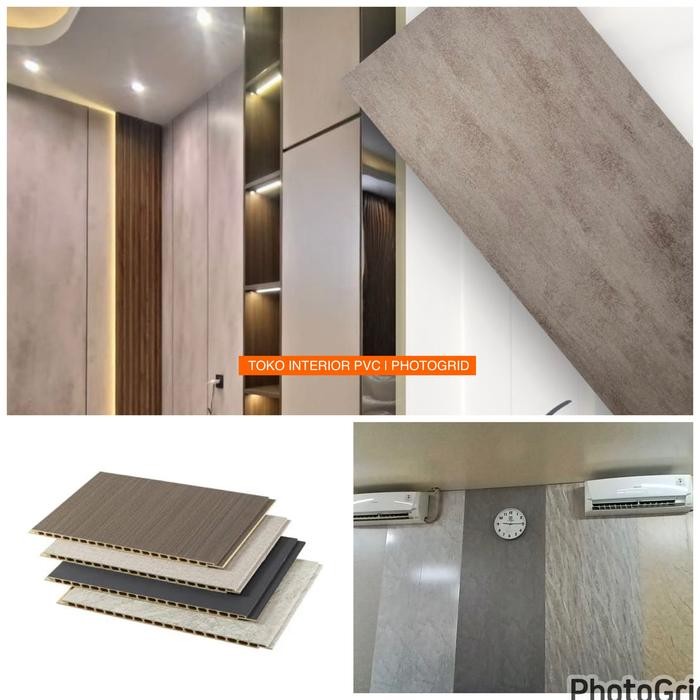 Wallboard Dinding Pvc Hiasan Dinding Kayu Terbaru