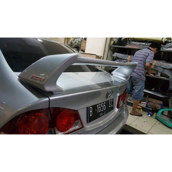 TOP SPOILER CIVIC FD FB MODEL MUGEN