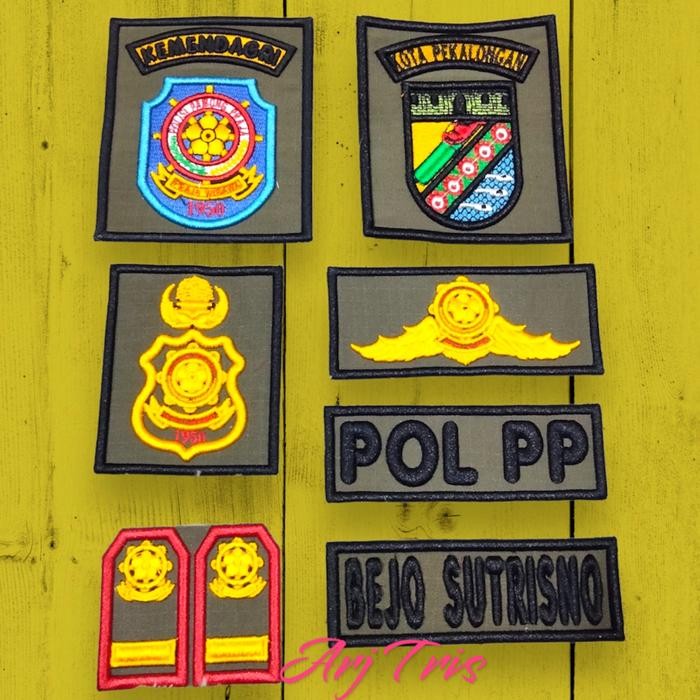 Pol Pp Bordir Timbul 3D Terbaru