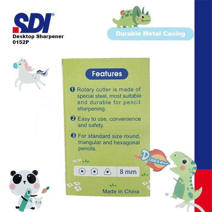 

SDI 0152P Serutan / Rautan Pensil Kayu Putar Fancy Kids