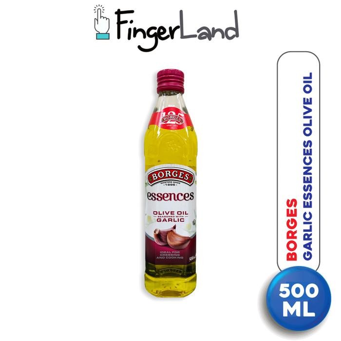 

BORGES Olive Oil with Garlic 500 ml Minyak Zaitun with Garlic
