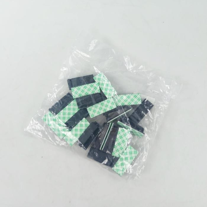 Penjepit Perekat Kabel Klip Tempel Klem Tembok Dinding 20 Buah #Gratisongkir